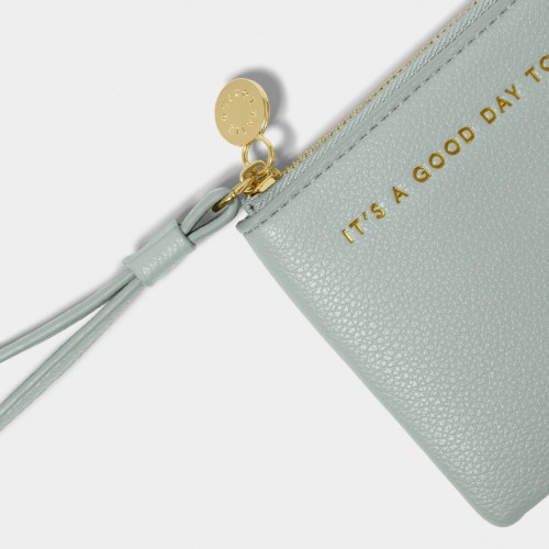 Katie Loxton Positivity Purse in Duck Egg Blue
