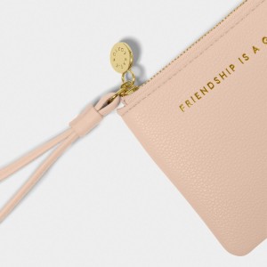 Katie Loxton Positivity Purse in Nude Pink