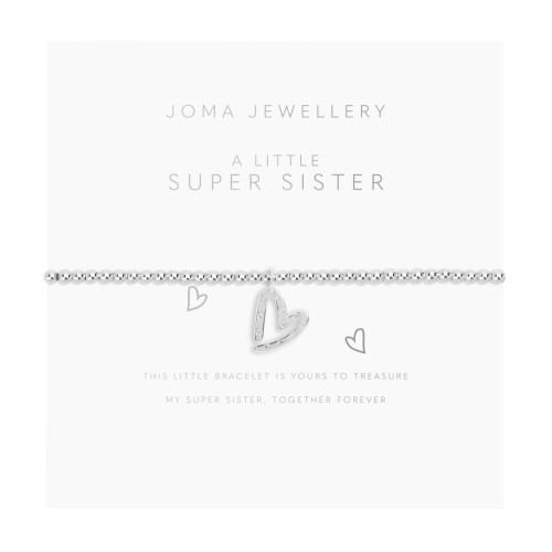 Joma Childrens A little "Super Sister" Bracelet