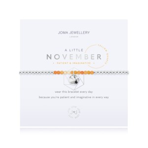 Joma A Little November Birthstone Bracelet