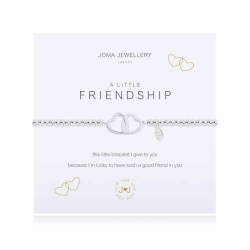 Joma A Little Friendship Bracelet - Silver Hearts