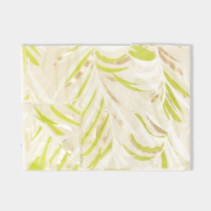 Katie Loxton Lime Foil Palm Leaf Scarf