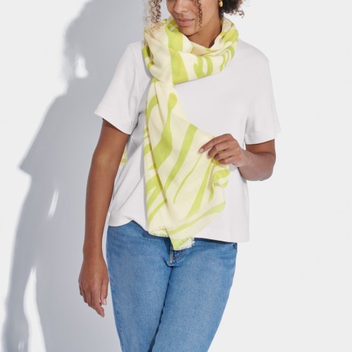 Katie Loxton Lime Tiger Scarf