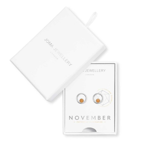 Joma November Birthstone Earrings