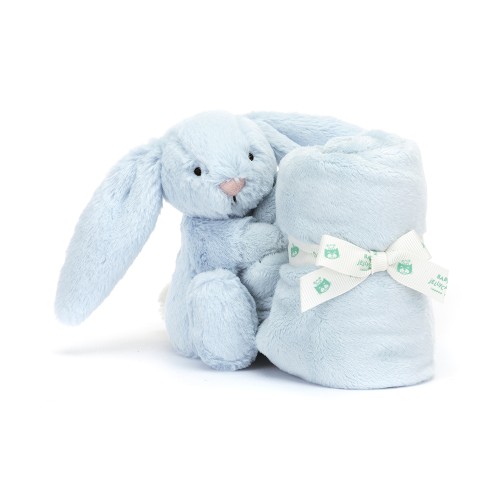 Jellycat Blue Bashful Bunny Soother