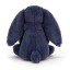 Jellycat Navy Bashful Bunny Small