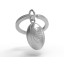 Meta Morphose Rugby Ball Keyring