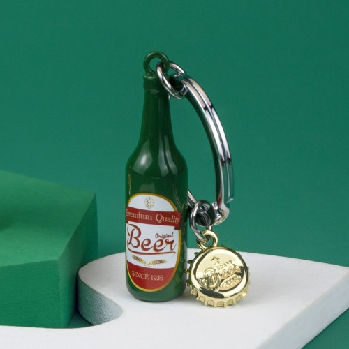 Meta Morphose Beer Bottle Keyring