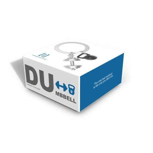 Meta Morphose Dumbbell and Weights Keyring