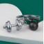 Meta Morphose Dumbbell and Weights Keyring