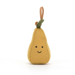 Jellycat Festive Folly Pear Decoration