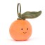 Jellycat Festive Folly Clementine Decoration