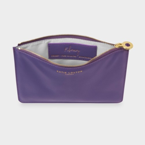 Katie Loxton February Birthstone Perfect Pouch