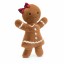 Jellycat Jolly Gingerbread Ruby Large