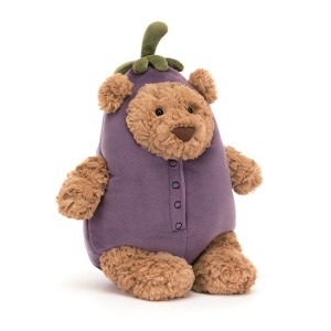 Jellycat Aubergine Bartholomew Bear