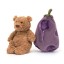 Jellycat Aubergine Bartholomew Bear