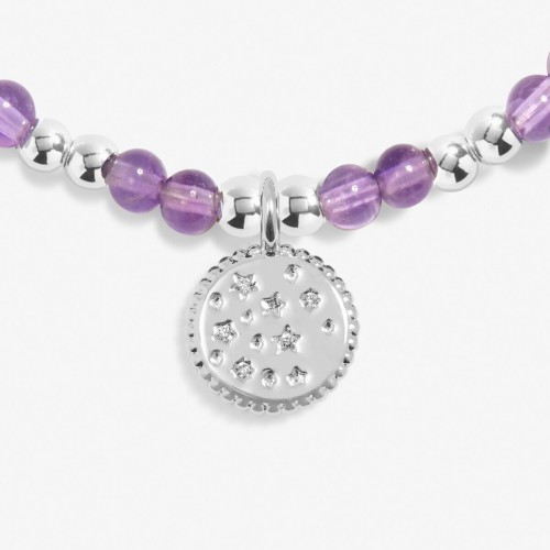 Joma Children's A Little February Birthstone Bracelet