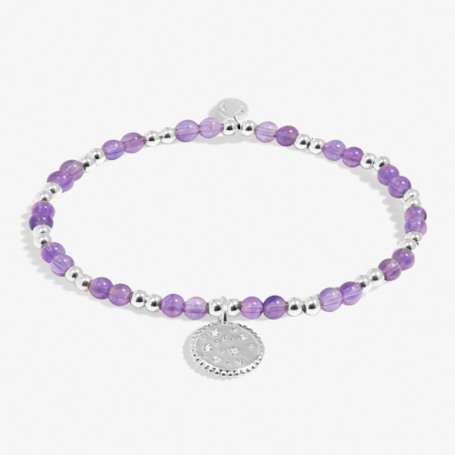 Joma Children's A Little February Birthstone Bracelet