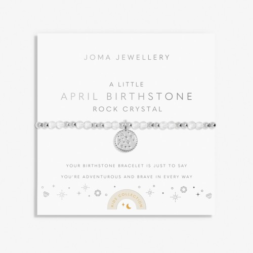 Joma Children's A Little April Birthstone Bracelet