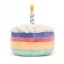 Jellycat Amuseables Rainbow Birthday Cake (Large)