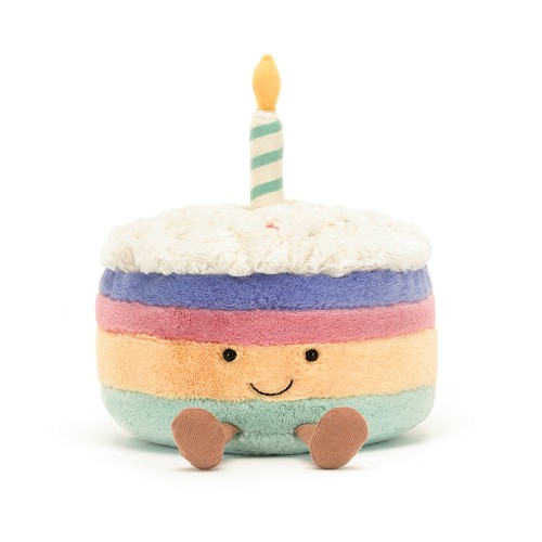 Jellycat Amuseables Rainbow Birthday Cake (Large)