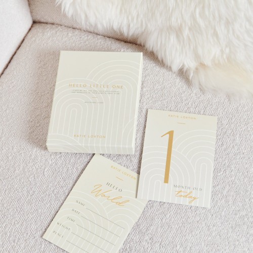 Katie Loxton Baby Milestone Cards