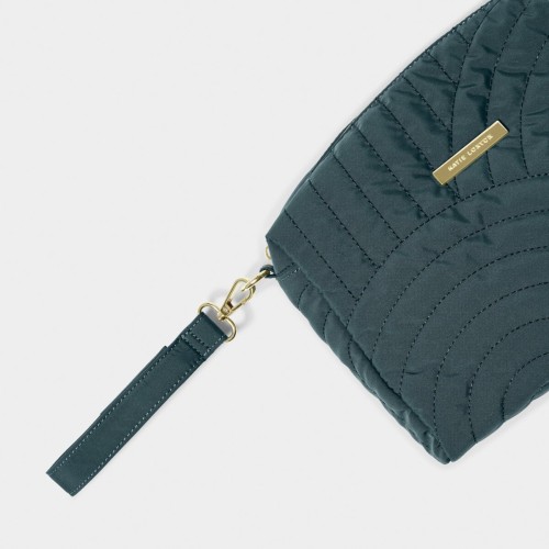 Katie Loxton Quilted Organiser/ Make up Bag Dusty Navy