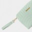 Katie Loxton Quilted Organiser/ Make up Bag Light Sage