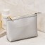 Katie Loxton Sentiment Make Up Bag Choose Happiness - Silver