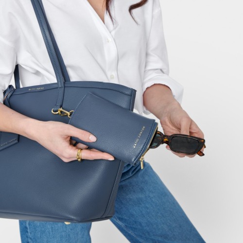 Katie Loxton Clip On Sunglasses Case Navy