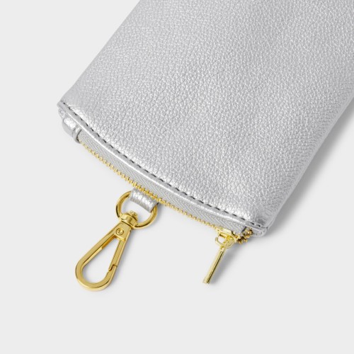 Katie Loxton Clip On Sunglasses Case Silver