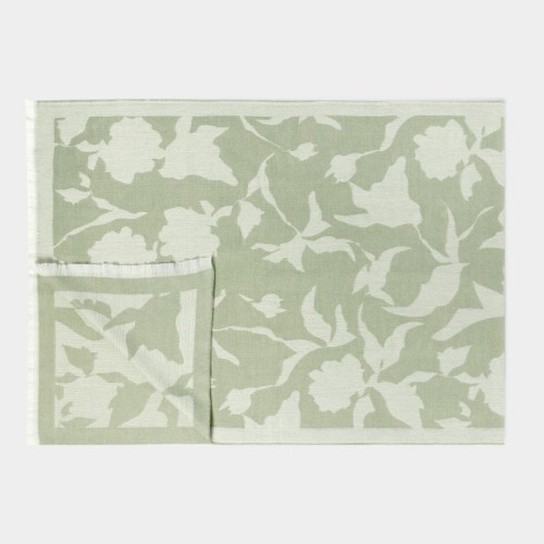 Katie Loxton Printed Blanket Scarf Abstract Floral - Sage