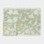 Katie Loxton Printed Blanket Scarf Abstract Floral - Sage