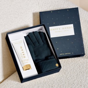 Katie Loxton Happy Hands Gift Set in Navy