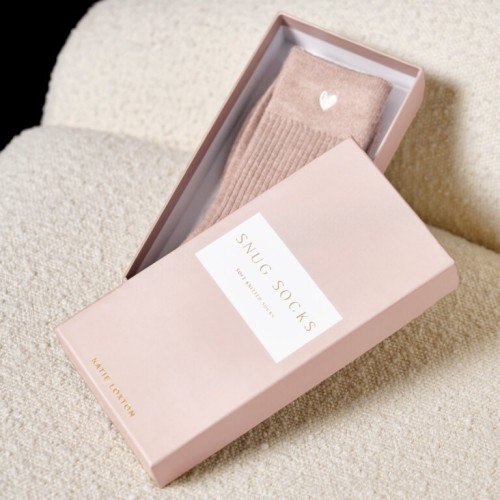 Katie Loxton Socks Gift Boxed in Blush Pink