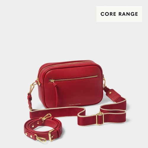 Katie Loxton Hallie Crossbody Bag Garnet Red