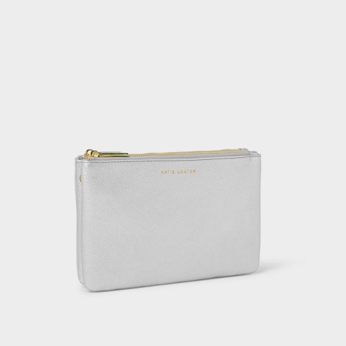 Katie Loxton Duo Pouch Silver