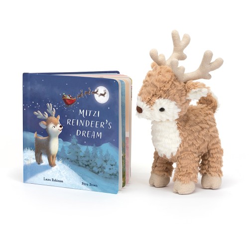 Jellycat Mitzi Reindeer Dream Book