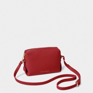 Katie Loxton Lily Crossbody Bag Garnet Red