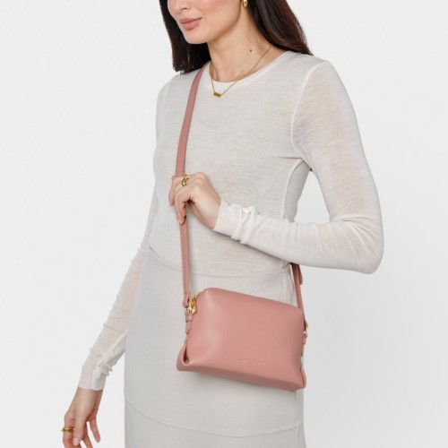Katie Loxton Lily Crossbody Bag Dusty Rose