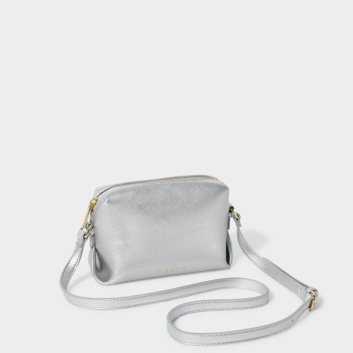 Katie Loxton Lily Crossbody Bag Silver