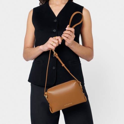 Katie Loxton Lily Crossbody Bag Cognac
