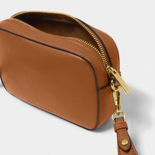 Katie Loxton Marni Mini Crossbody Bag Cognac