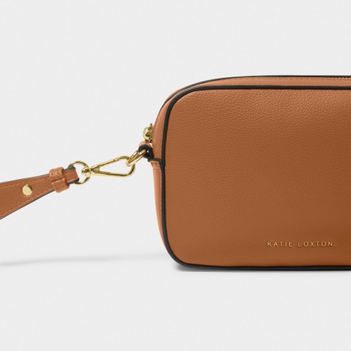 Katie Loxton Marni Mini Crossbody Bag Cognac