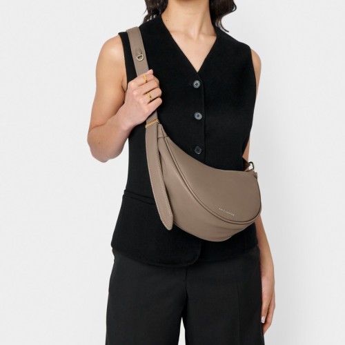 Katie Loxton Harley Sling Saddle Bag Large Mocha