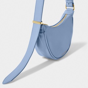 Katie Loxton Harley Sling Saddle Bag Cornflower Blue