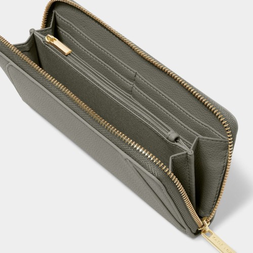 Katie Loxton Hana Purse Graphite Green