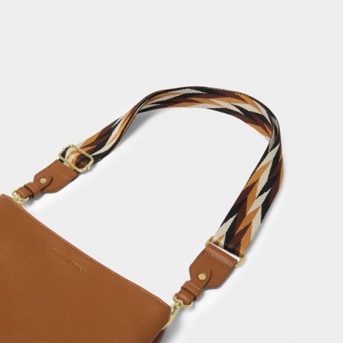 Katie Loxton Canvas Strap Cognac Geometric