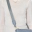 Katie Loxton Canvas Strap Cornflower Blue Stripe