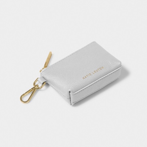 Katie Loxton Evie Clip On Coin Purse Silver